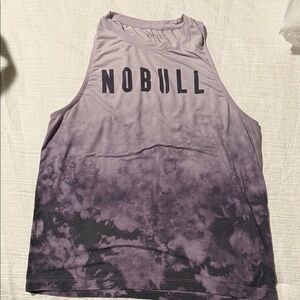 NOBULL Lavender Tie-Dye Tank Top